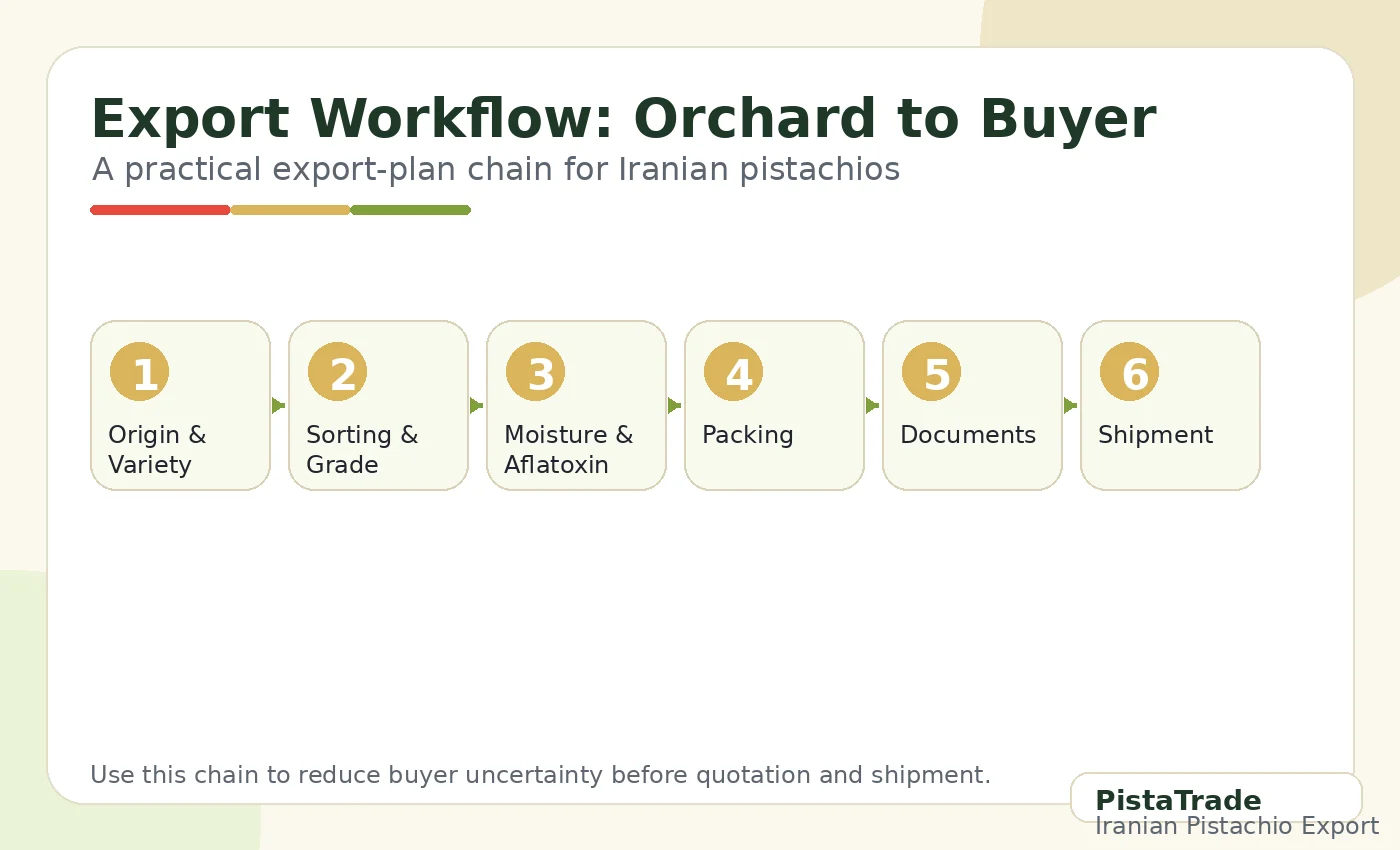 Export workflow